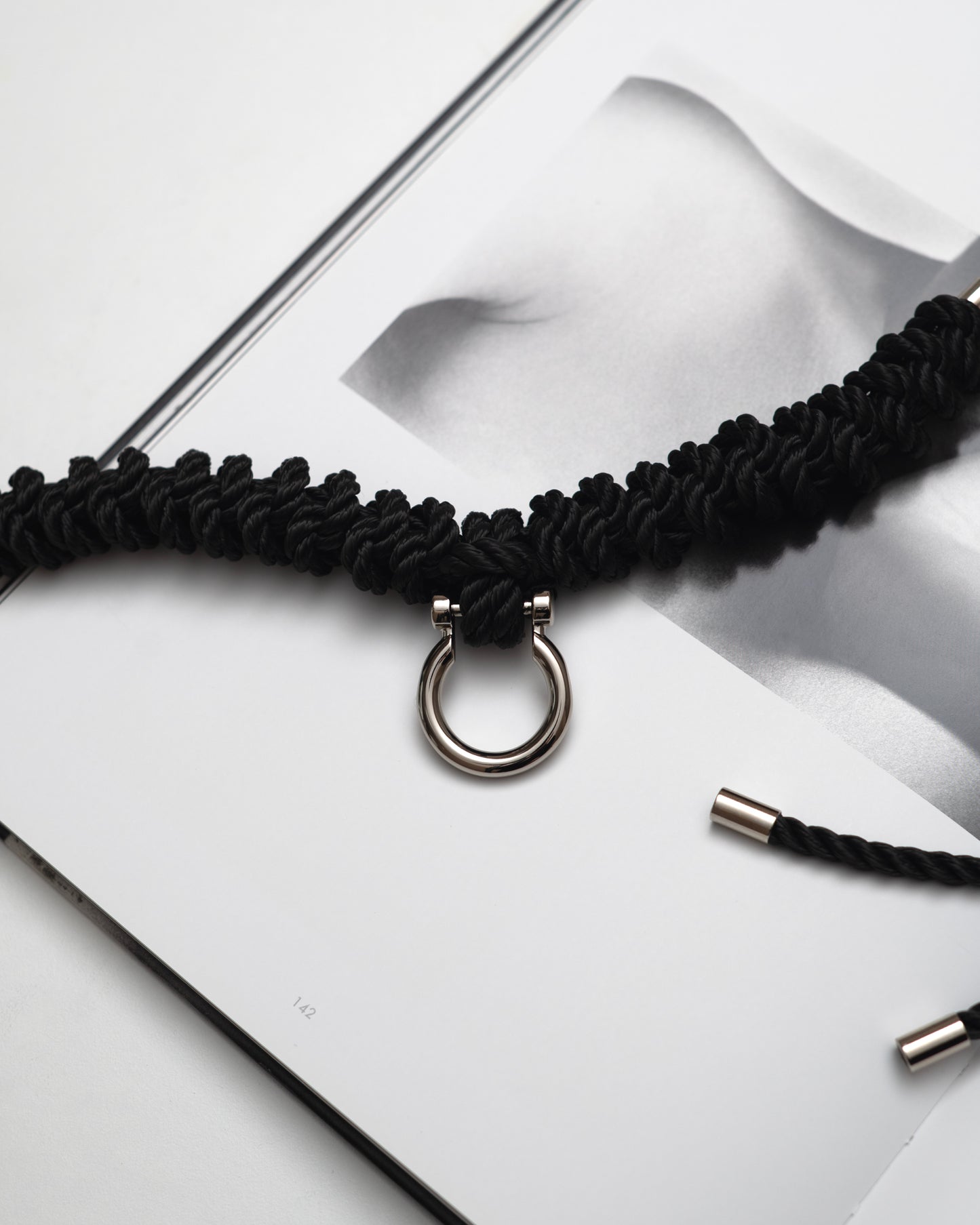 Handcrafted, Luxury Rope Choker III - A Timeless Symbol of Submission