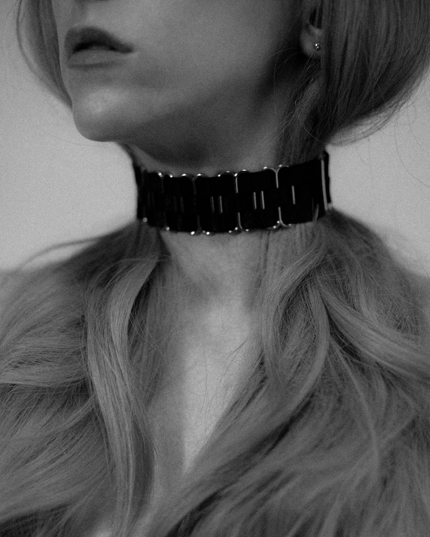 Three Strap Woven Choker