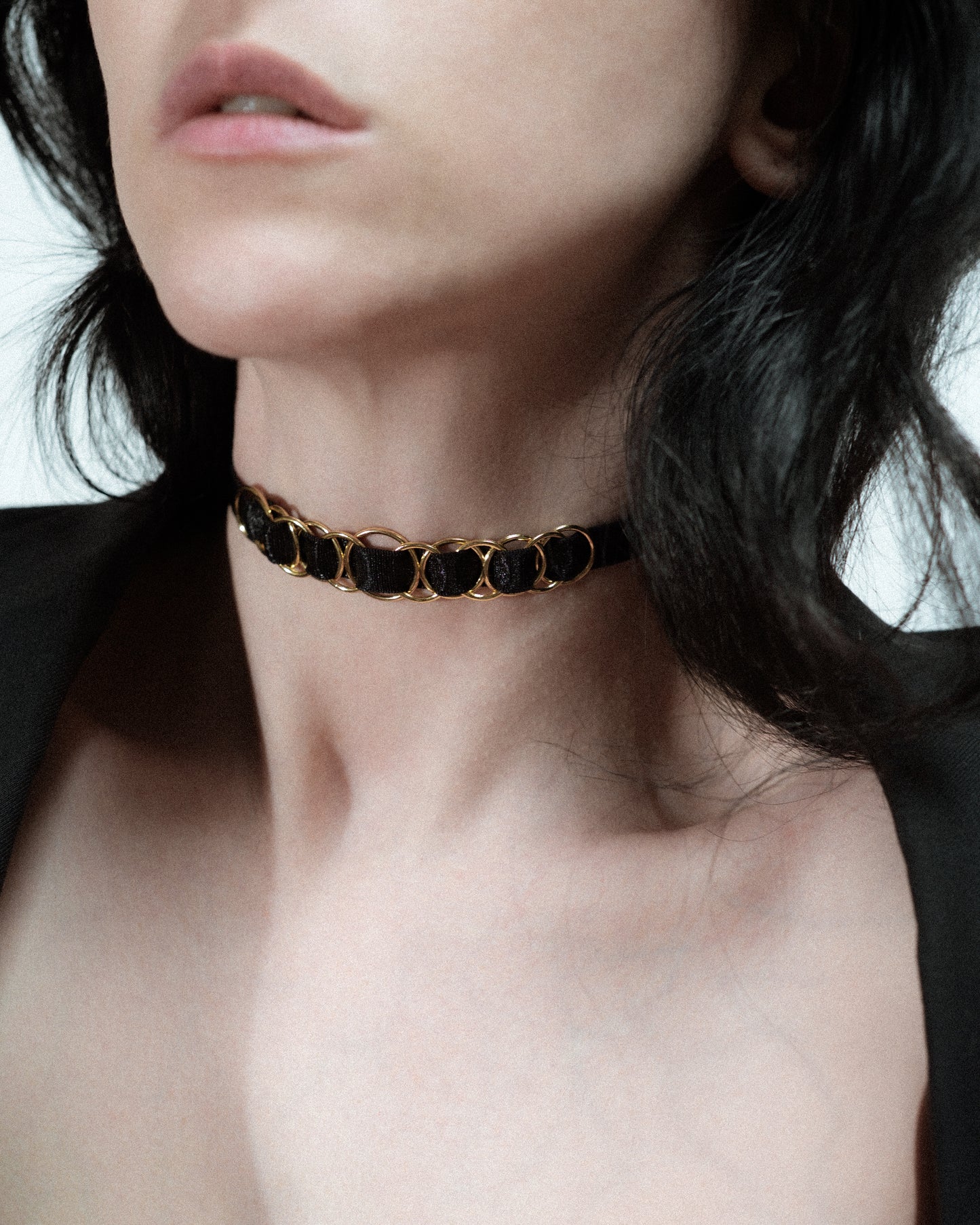 Delicate Woven O-Ring Choker