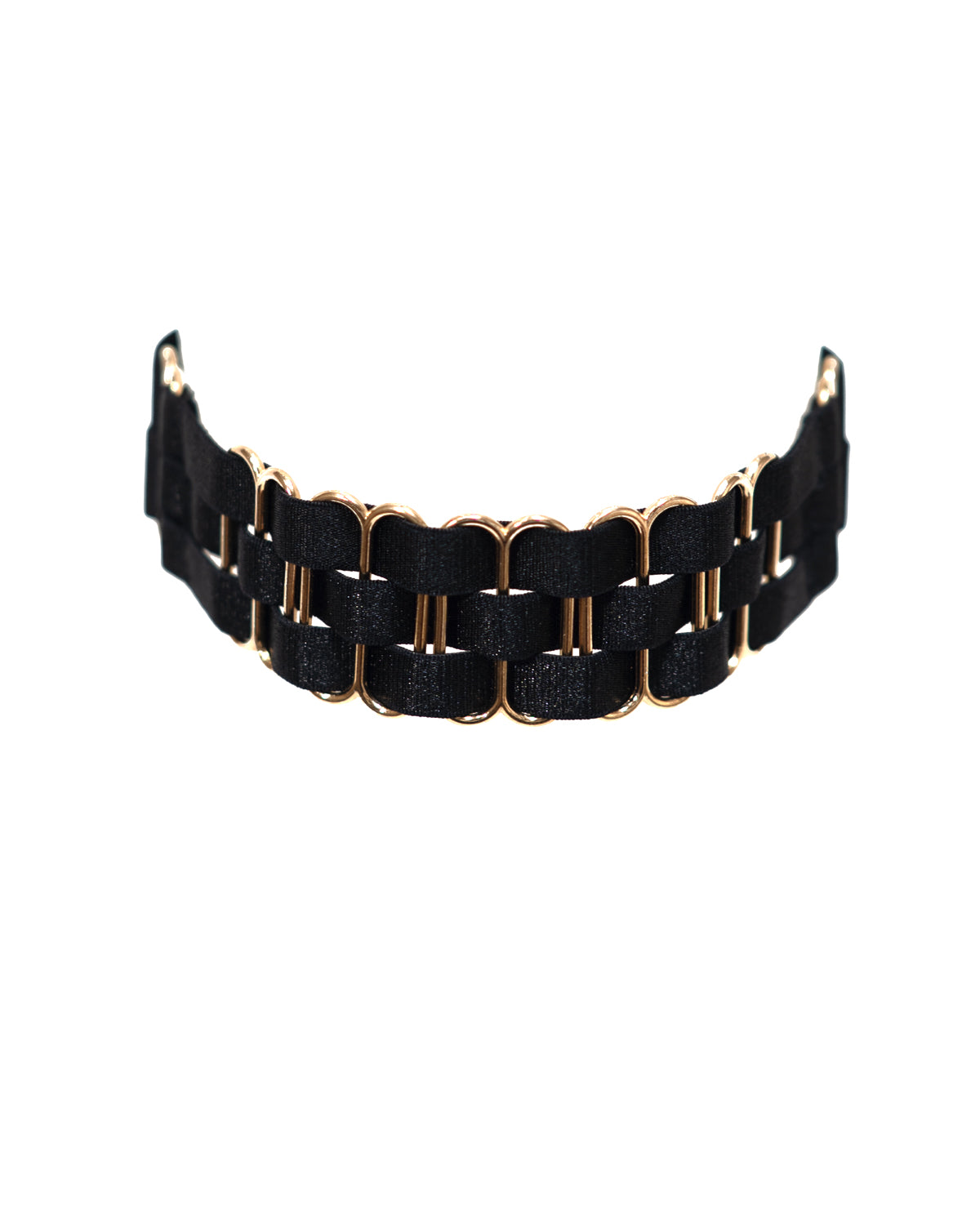 Three Strap Woven Choker